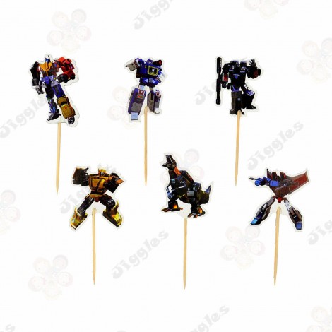 Transformers Cupcake Toppers