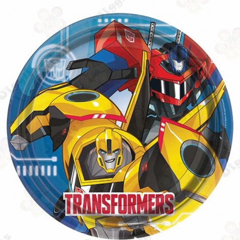 Transformers Paper Plates