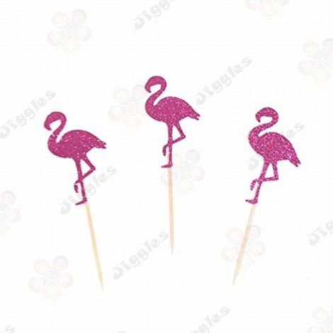 Flamingo Cupcake Topper