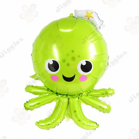 Mini Octopus Foil Balloon