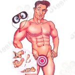 Pin the Junk On the Hunk Game