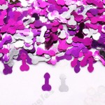 Willy Table Confetti Silver/Pink Mix