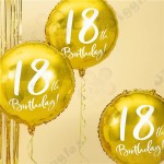 18th Birthday Balloon with helium