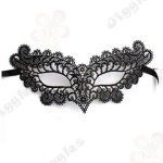 Black Lace Catwoman Masquerade Mask