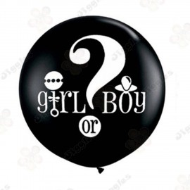 Girl or Boy Gender Reveal Ballloon 36"