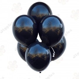 Black Matte Balloons 12inch