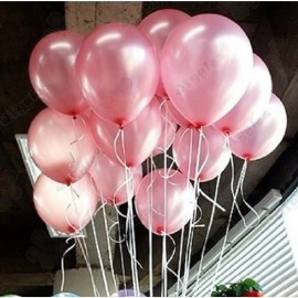 Pink Metallic Balloons 12inch