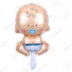 Baby Boy Foil Balloon Blue Mini
