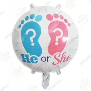 He or Shel? Foil Balloon