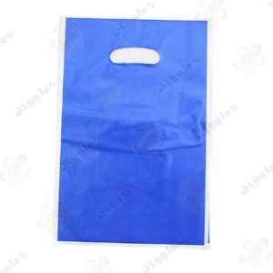 Blue Plastic Loot Bags