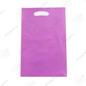 Purple Plastic Loot Bags