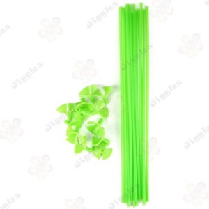 Balloon Sticks with Cups Pack - Green