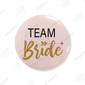 Team Bride Badge Beige (S)