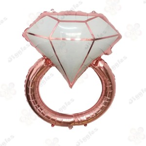 Rose Gold Diamond Ring 33"