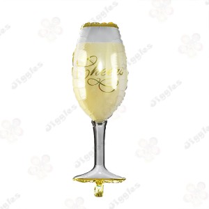 Champagne Glass Foil Balloon 36" 