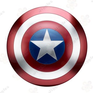 Captain America Shield Cutout