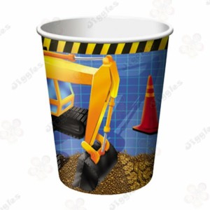 Construction Truck Paper Cups