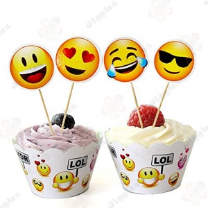 Emoji Cupcake Toppers