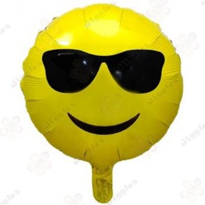 Sunglasses Emoji Foil Balloon