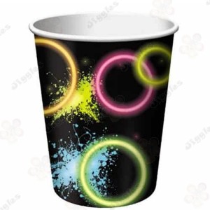 Glow Party Paper Cups