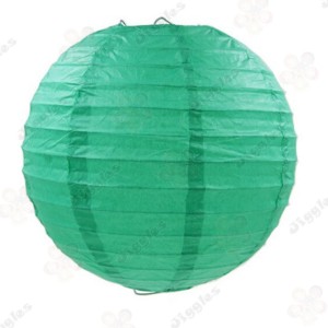Green Paper Lantern 