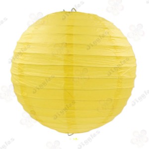 Lemon Yellow Paper Lantern 