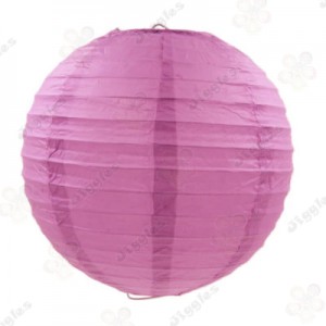 Purple Paper Lantern 