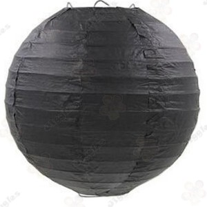 Black Paper Lantern 