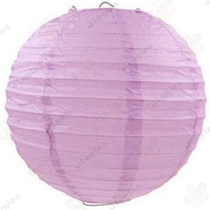Lilac Paper Lantern 