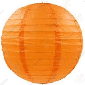 Orange Paper Lantern 