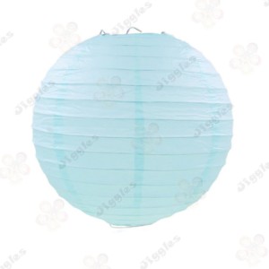 Pastel Blue Paper Lantern 