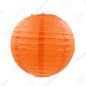 Orange Paper Lantern 