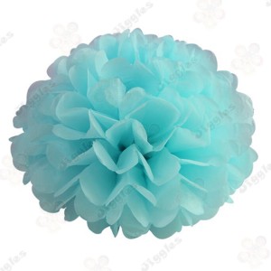 Pastel Blue 10" Tissue Pom Poms