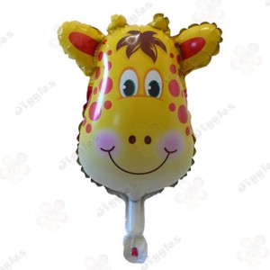 Mini Giraffe Foil Balloon