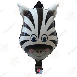 Mini Zebra Foil Balloon