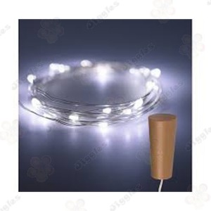 Fairy Lights 2m White With Battery