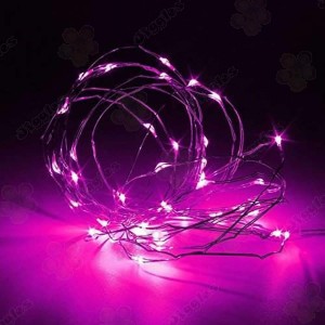 Fairy Lights 2m Pink