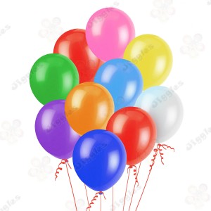 Assorted Colours Matte Balloons 10inch