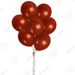 Brown Matte Balloons 12inch