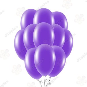 Dark Purple Matte Balloons 10inch