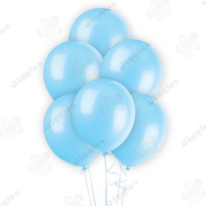 Light Blue Matte Balloons 10inch