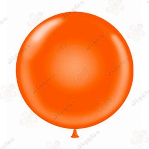 Orange Matte Balloon 24"