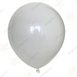 White Matte Balloon 18"