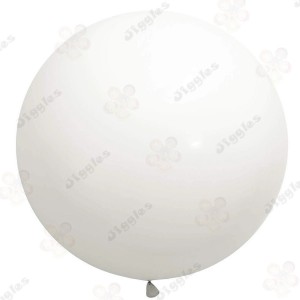 White Matte Balloon 36"