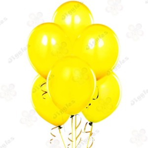 Yellow Matte Balloons 12inch