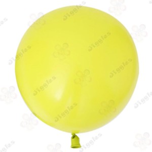 Yellow Matte Balloon 24"