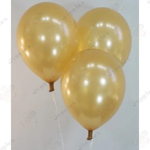Gold Metallic Balloons 10inch