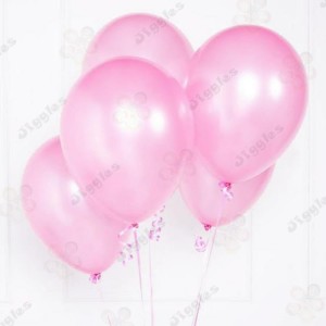 Pink Metallic Balloons 10inch
