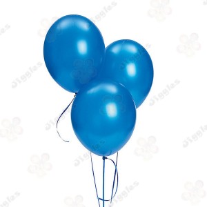 Navy Blue Metallic Balloons 12inch