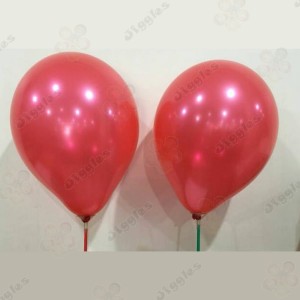 Red Metallic Balloons 10inch
